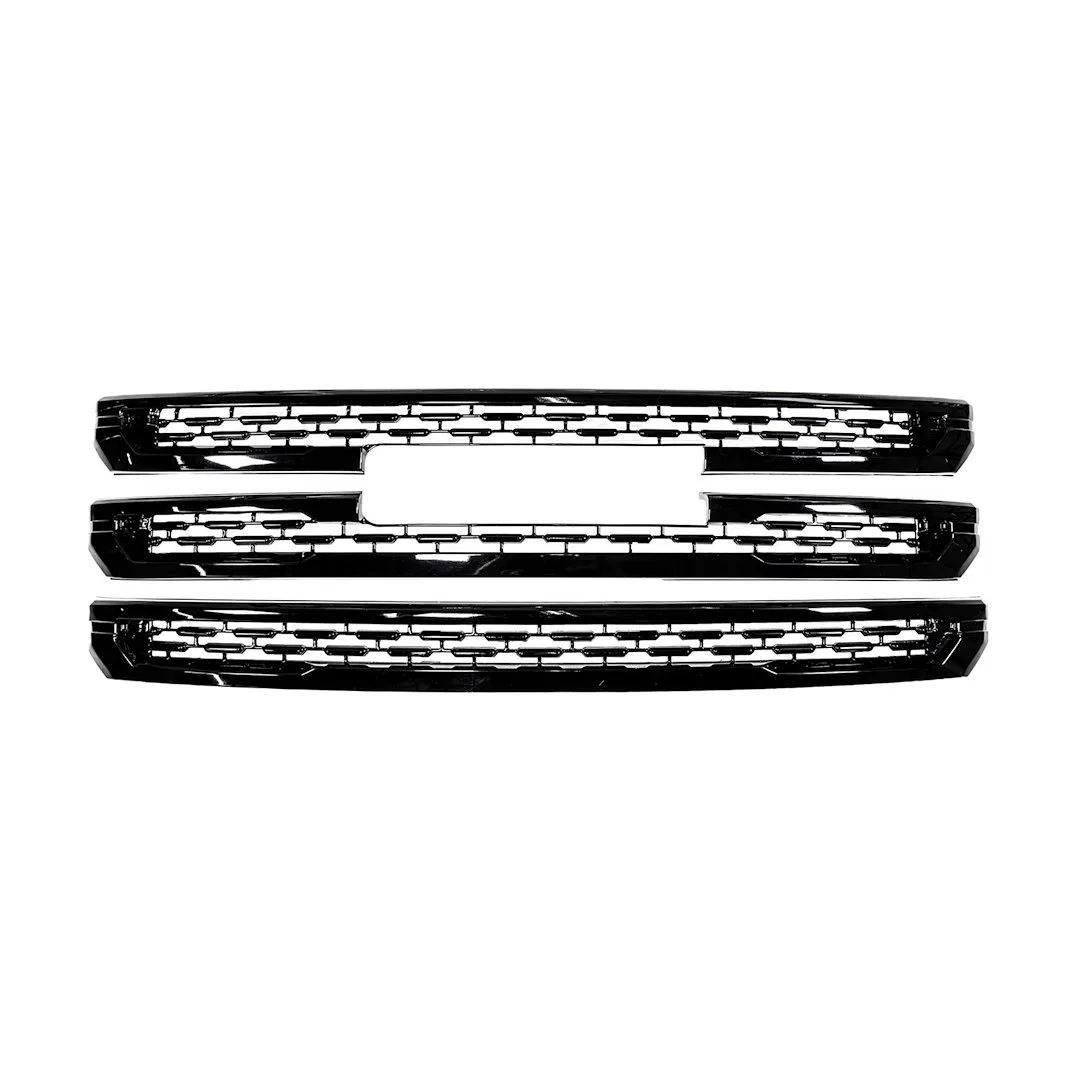 IWCGI175BLK – COAST2COAST Grille Insert, Overlay Bar Style 3 Piece Without Light Cutouts With Logo Cutout Gloss Black...